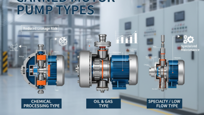 Best Canned Motor Pump Types for Your Needs?