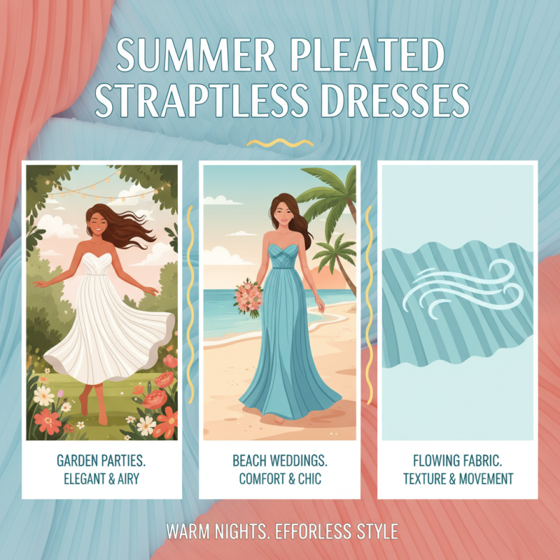 Best Pleated Strapless Dress Styles for Every Occasion?