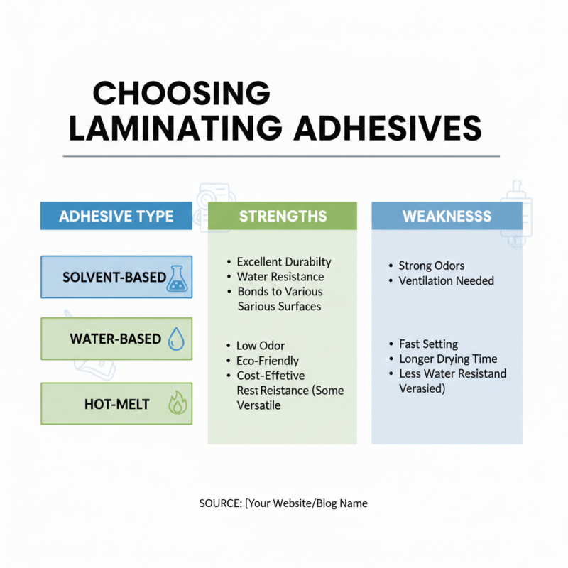 2026 Best Laminating Adhesive Options for Your Projects?