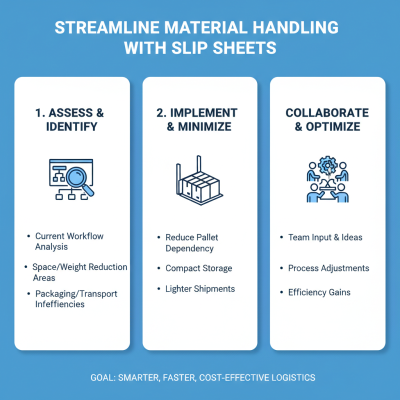 How to Use Slip Sheets for Efficient Material Handling?