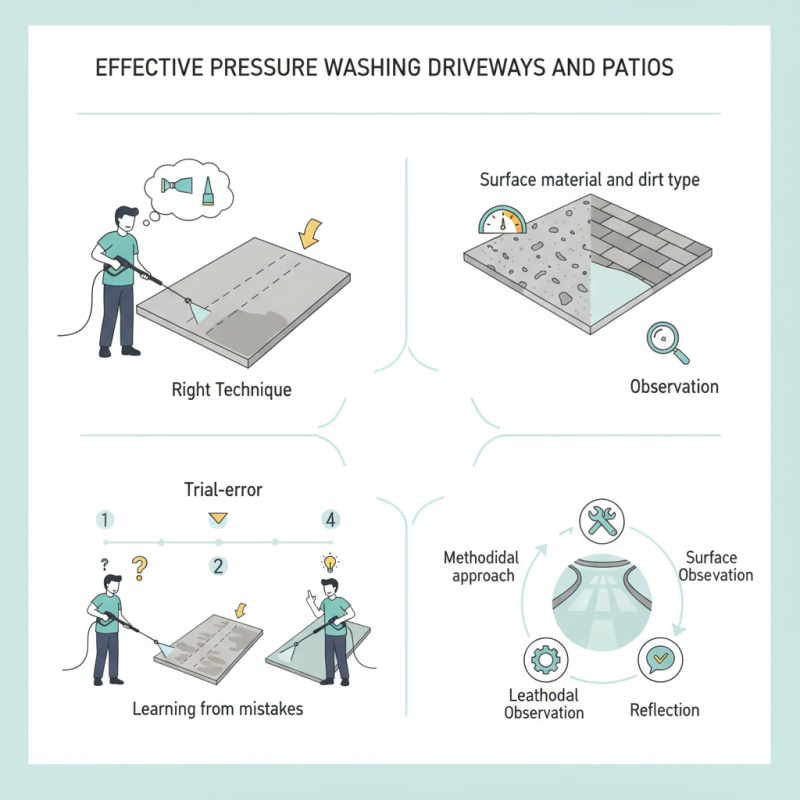 How to Pressure Wash Driveways and Patios Effectively?