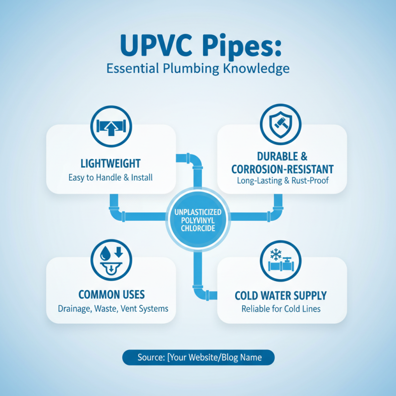 How to Choose the Right UPVC Pipe for Your Plumbing Needs?
