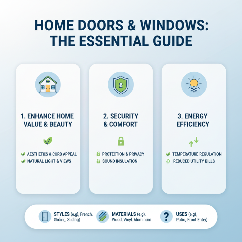 How to Choose the Best Doors and Windows for Your Home?