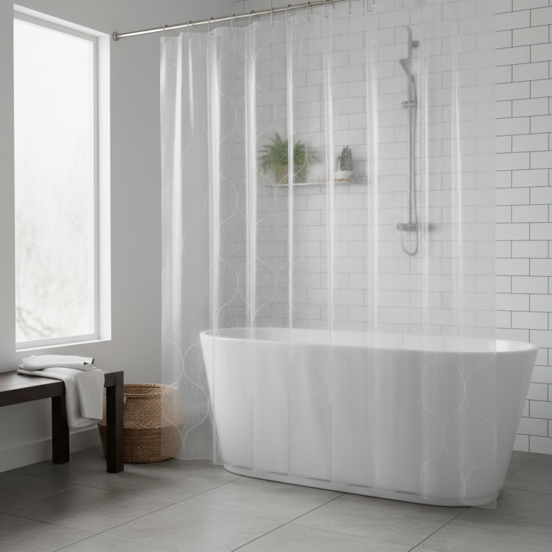 10 Tips for Choosing the Best Clear Shower Curtain for Your Bathroom