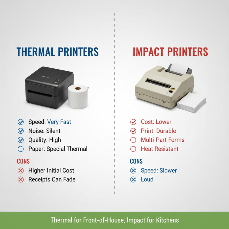 How to Choose the Best Receipt Printer for Restaurant Use?