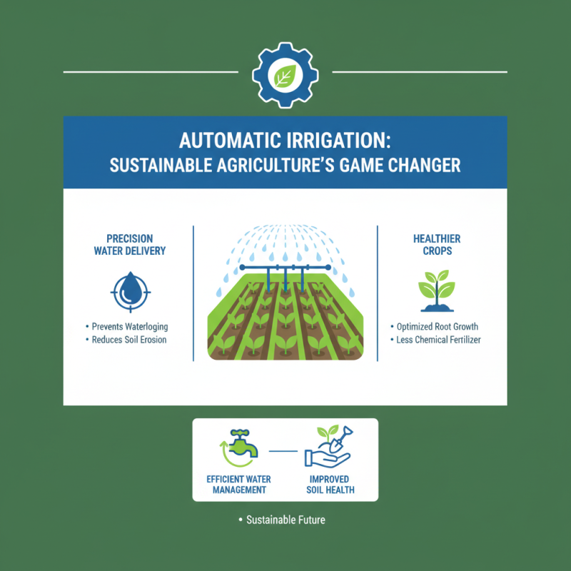 Top Benefits of Automatic Irrigation for Sustainable Agriculture?