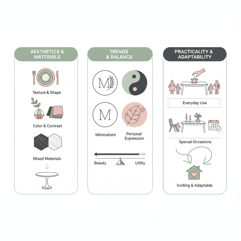 2026 Top Home Decor Ideas for Dining Table Elegance?