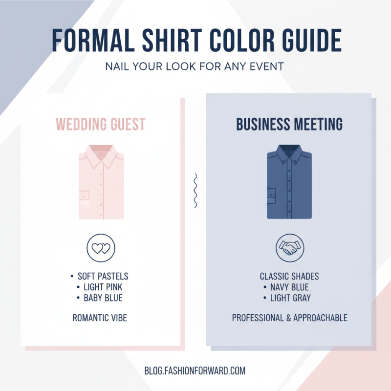 2026 How to Choose the Perfect Formal Shirts for Every Occasion?