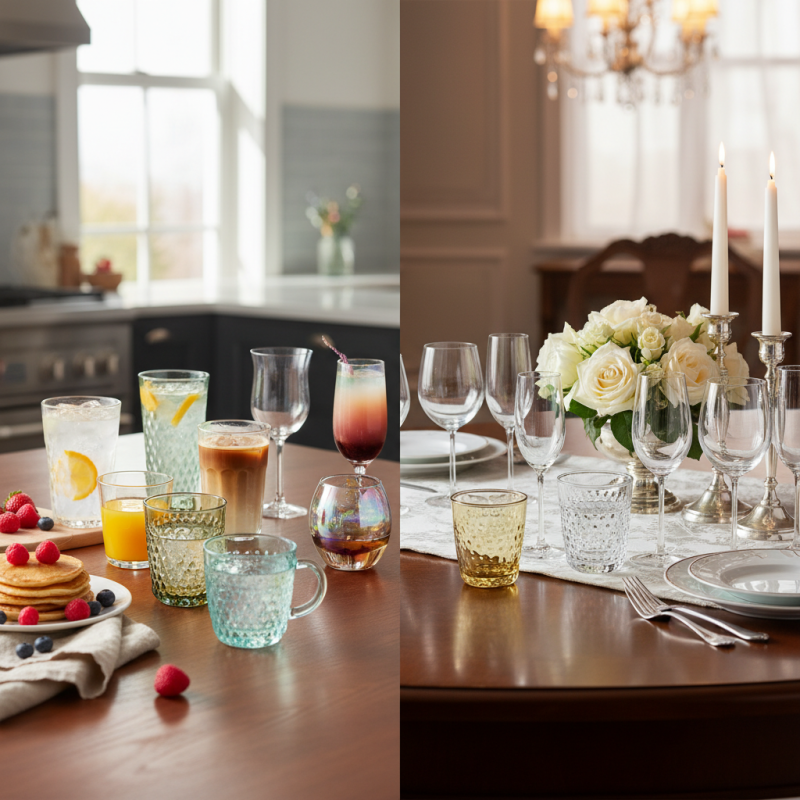2026 How to Choose the Perfect Glass Cups for Every Occasion?