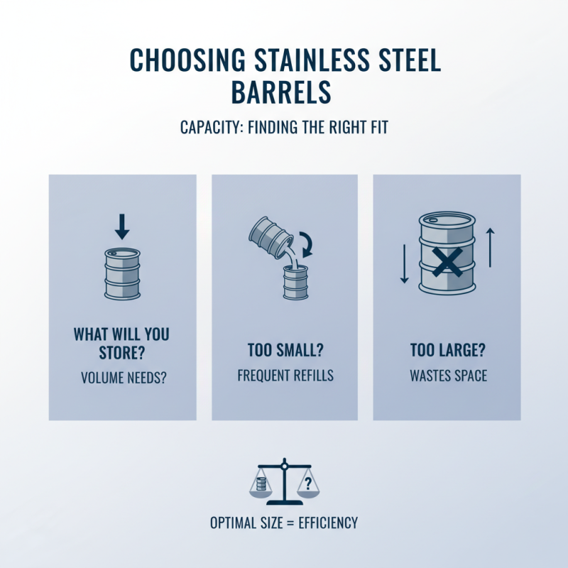 How to Choose the Right Stainless Steel Barrels for Your Needs?