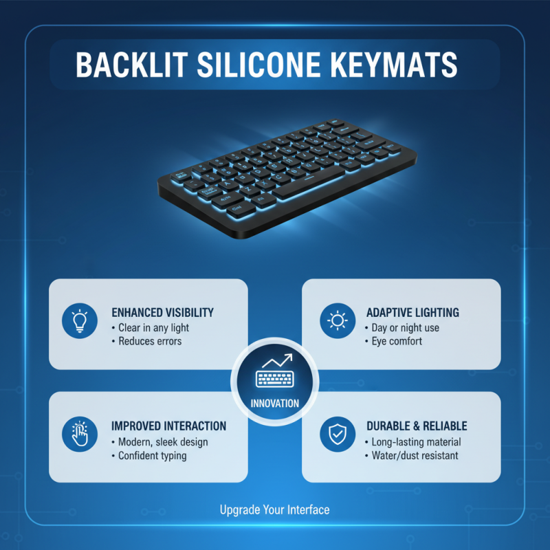 What is Backlit Silicone Keymat and How Does It Improve User Experience?