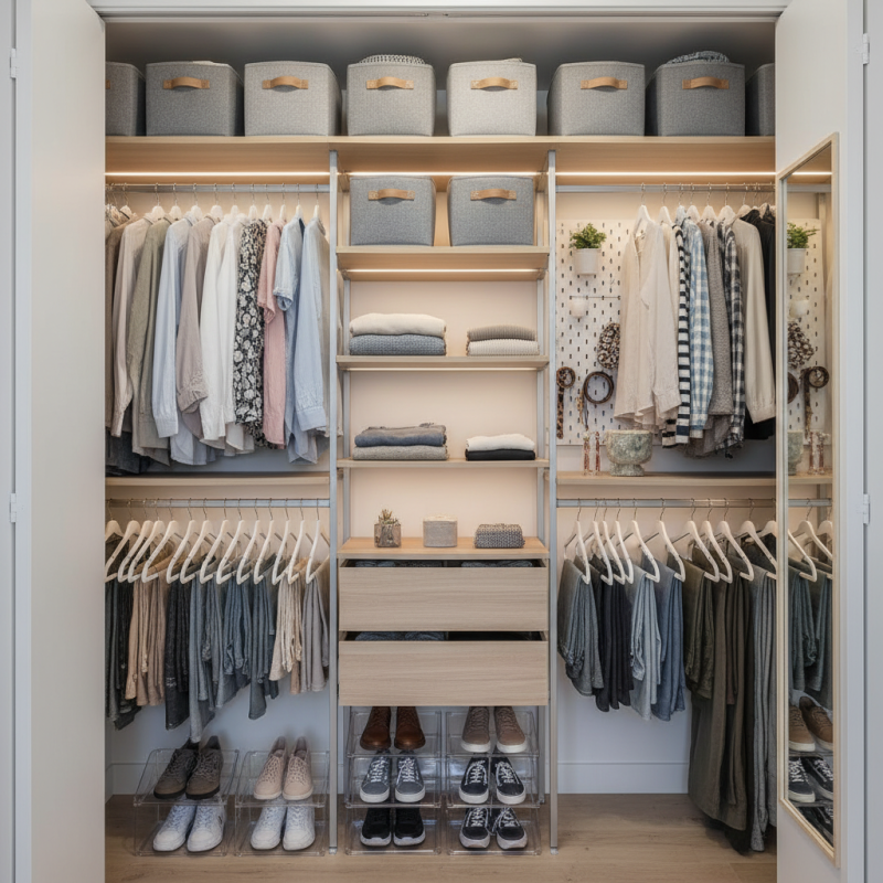Small Closet Makeover Tips for Maximum Space and Style?