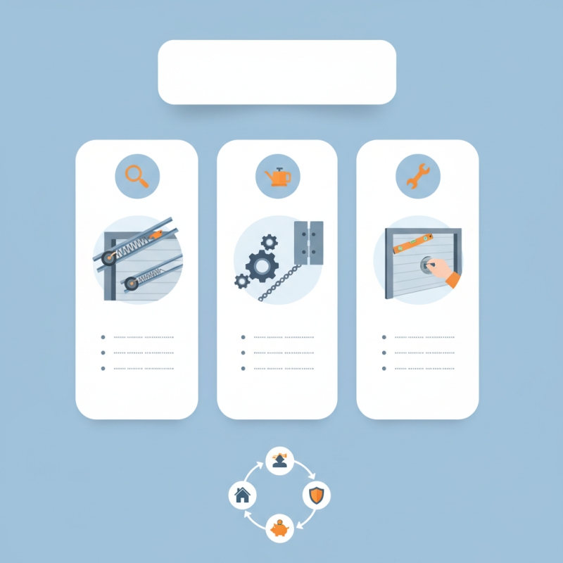 Essential Garage Door Maintenance Tips for Long Lasting Performance?