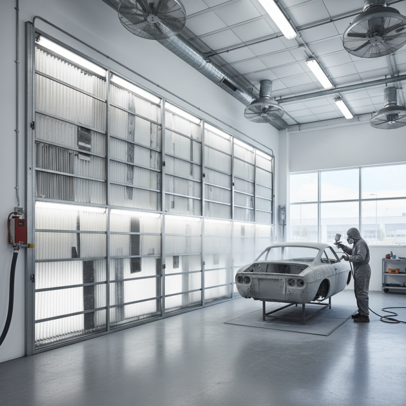 How to Choose the Right Paint Booth Filter Wall for Your Workshop?