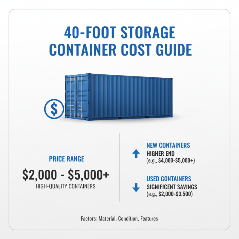 What is the best 40 storage container for your needs?