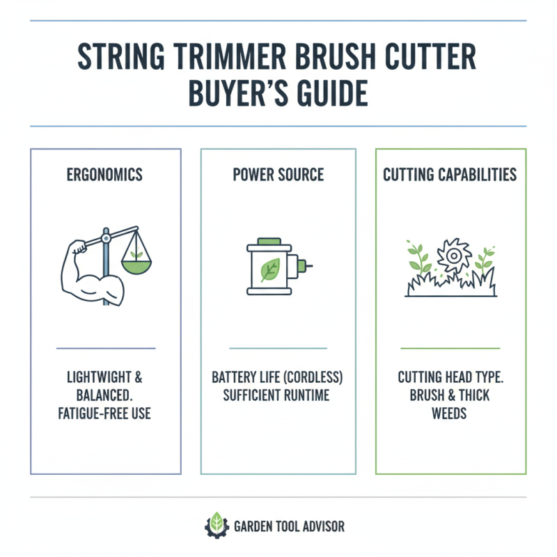 Top 10 String Trimmer Brush Cutter Models for Your Gardening Needs?
