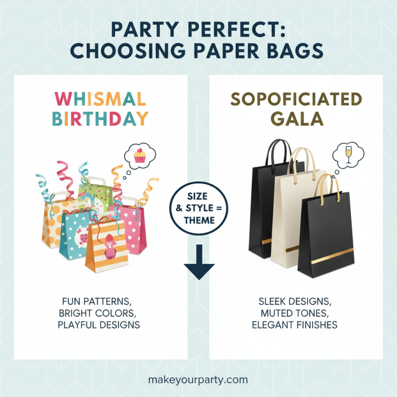 How to Choose the Best Paper Party Bags for Your Next Event?