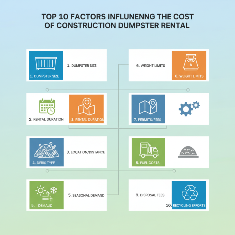 Top 10 Factors Influencing the Cost of Construction Dumpster Rental?