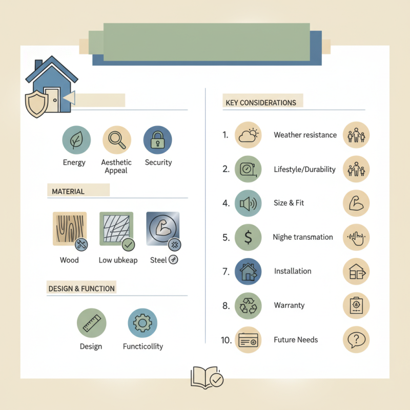 10 Essential Tips for Choosing the Perfect Residential Doors?