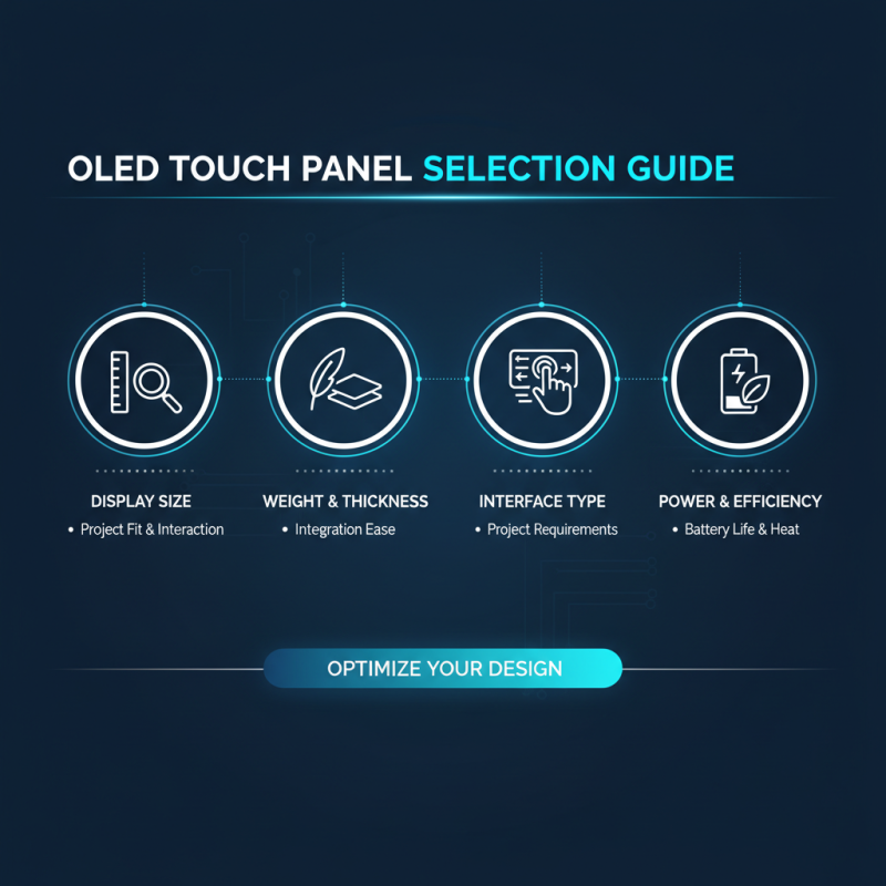 How to Choose the Right Oled Touch Panel for Your Project?