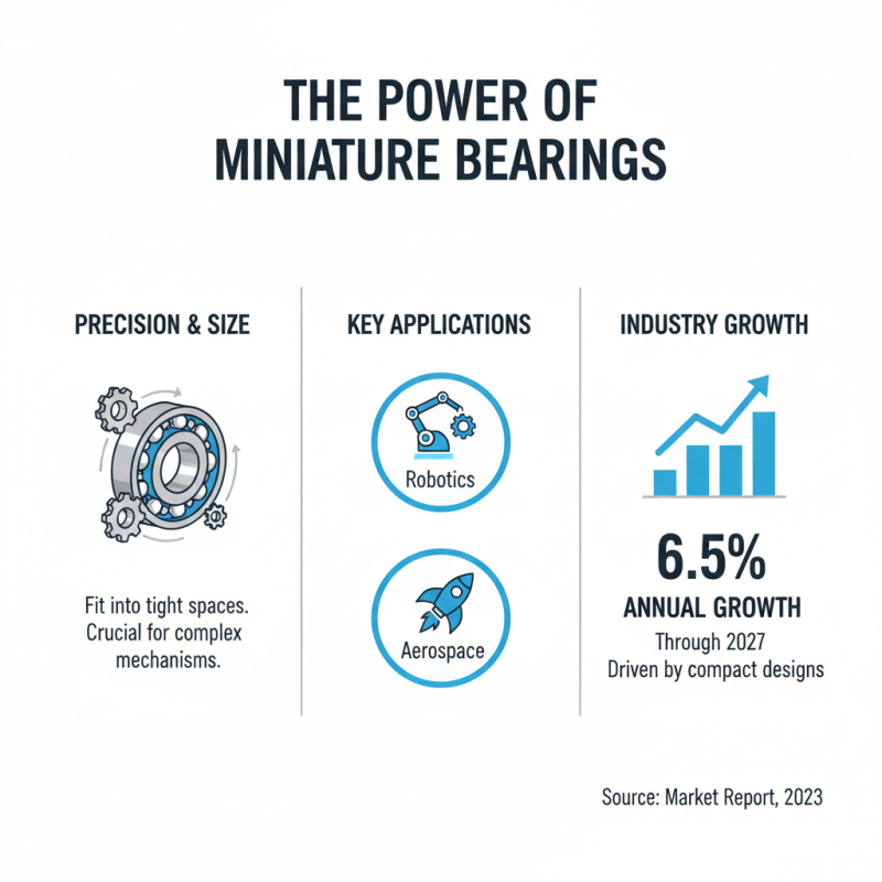 Why Miniature Bearings Are Essential for Precision Engineering Applications?