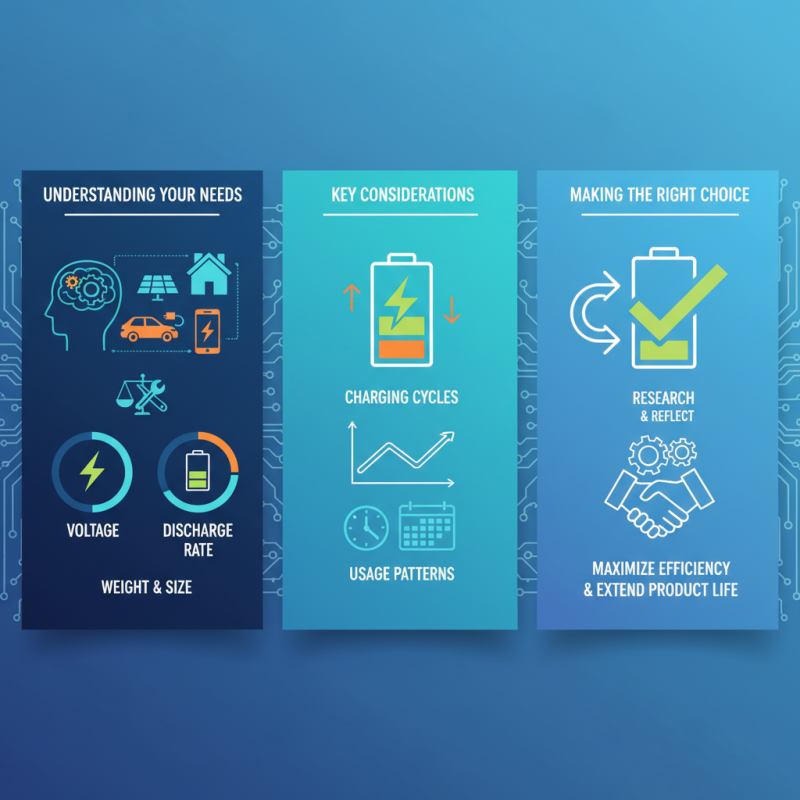 How to Choose a Large Capacity Lithium Ion Battery for Your Needs?