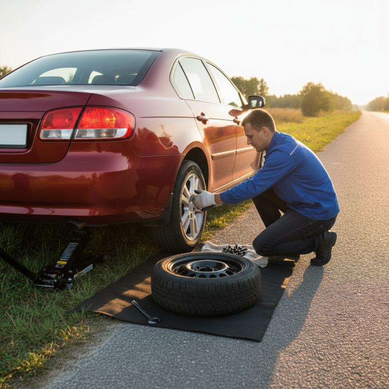 How to Change One Tire Safely and Quickly?