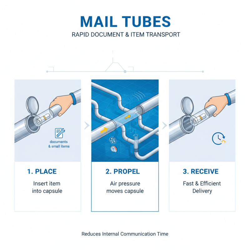 What are mail tubes and how do they work?