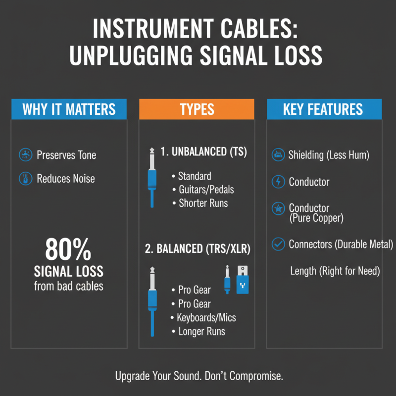 How to Choose the Right Instrument Cable for Your Gear?