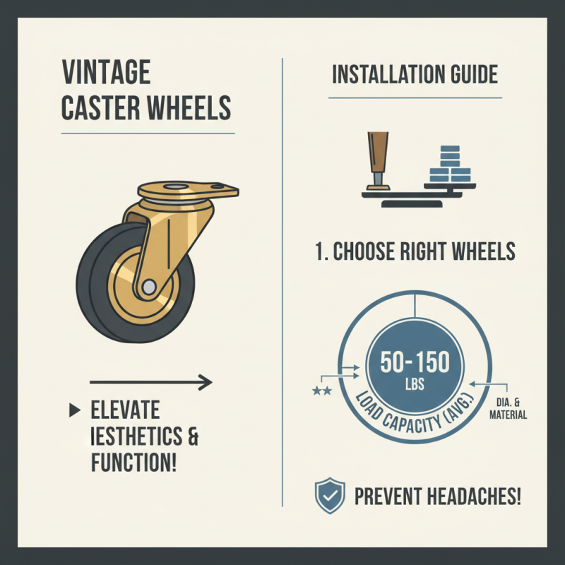 Top 10 Vintage Metal Caster Wheels for Your Home and Office?