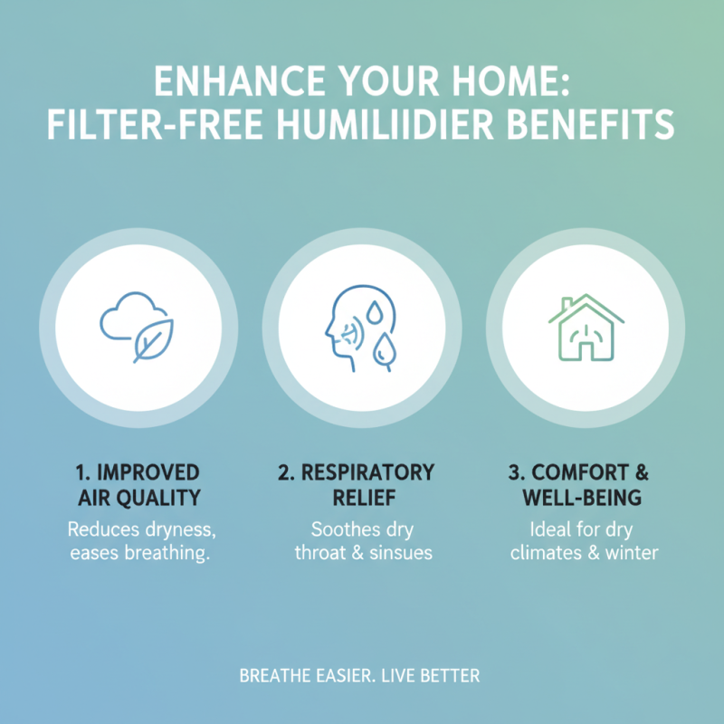 Benefits of a Filter Free Humidifier for Your Home?