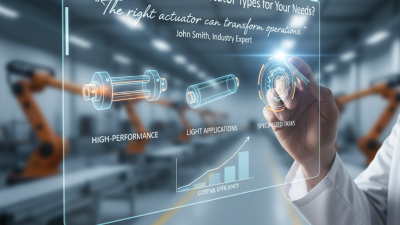 2026 Best Pneumatic Actuator Types for Your Needs?