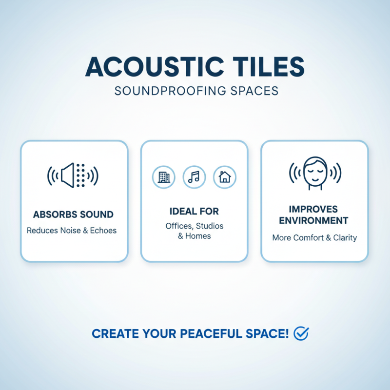 2026 Best Acoustic Tiles for Soundproofing Your Space and Enhancing Comfort?