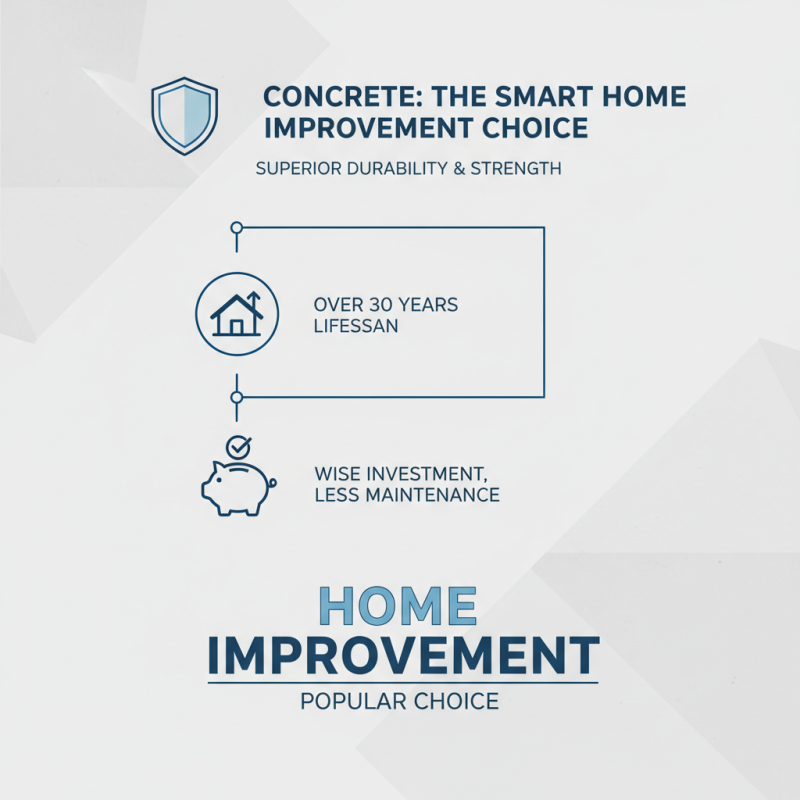 How to Use Concrete for Your Home Improvement Projects?