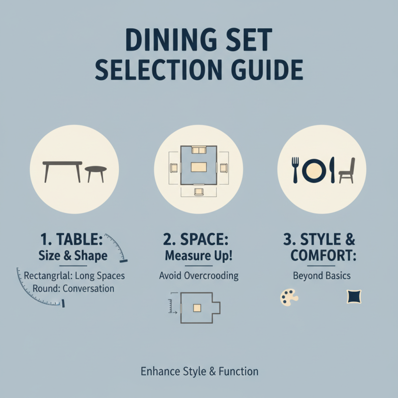 What is a dining room set and how to choose the right one?