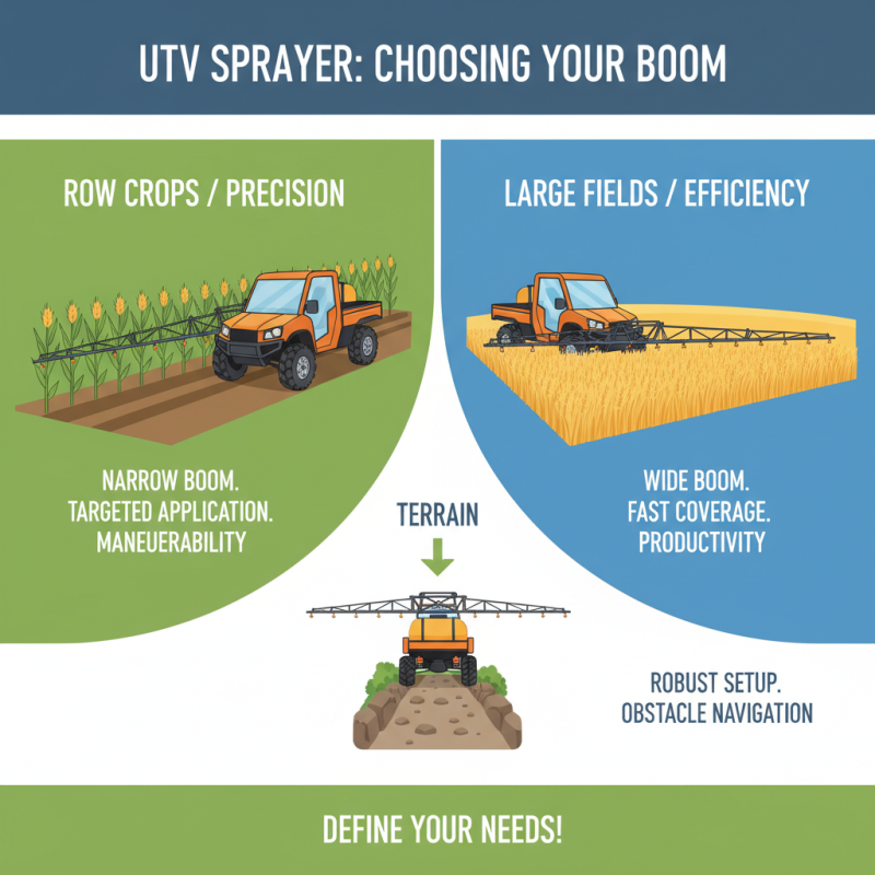 How to Choose a UTV Sprayer with Boom for Your Needs?