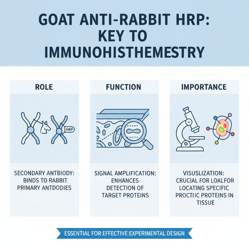 2026 How to Use Goat Anti Rabbit HRP for Effective Immunohistochemistry?