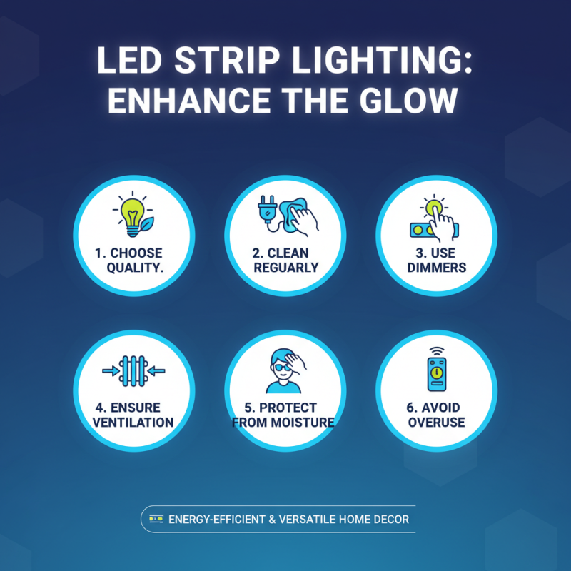 How to Install Led Strip Lighting for Your Home Decor?