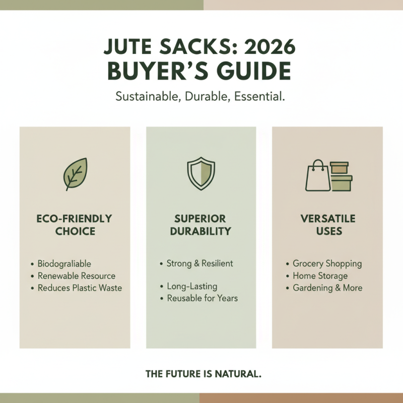 2026 Best Jute Sack Guide for Eco Friendly Storage Options?