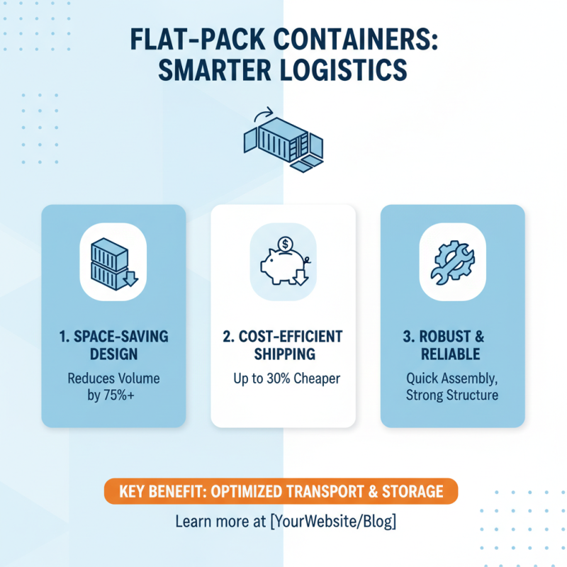 What is Flat Pack Containers and How Are They Used?