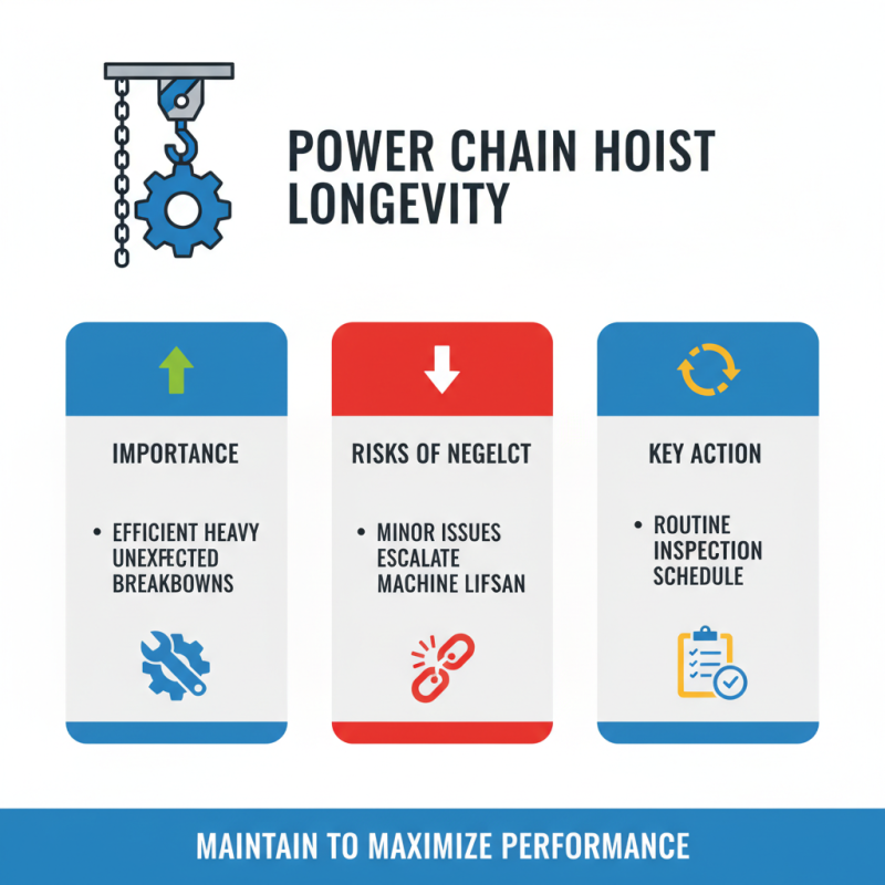 Why Choose a Power Chain Hoist for Your Lifting Needs?