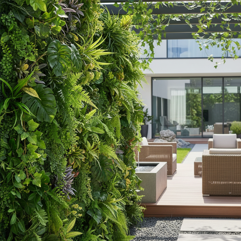 2026 Best Artificial Green Wall Ideas for Your Home Garden?