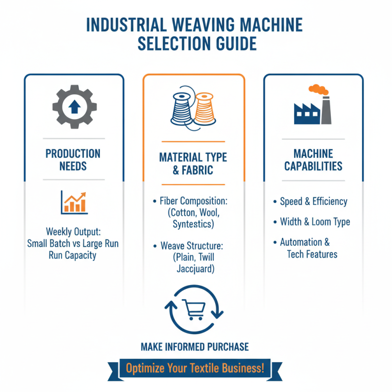 How to Choose the Right Industrial Weaving Machine for Your Business?