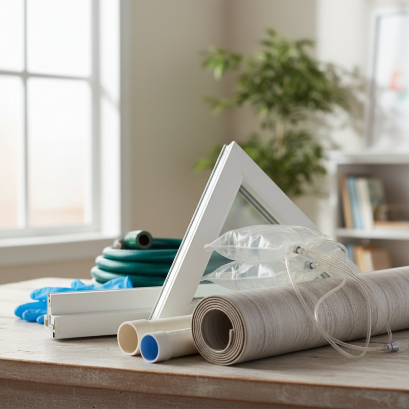 What is polyvinyl chloride used for in everyday life?