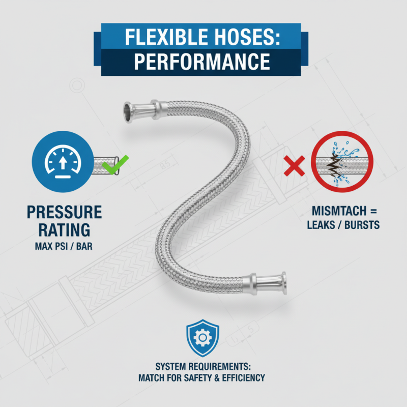What is a flexible hose and how is it used?