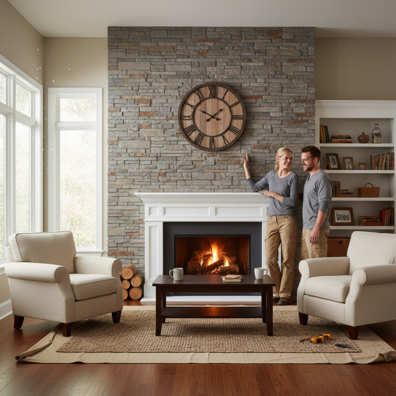 How to Install Fake Stone Wall Panels for Your Home?