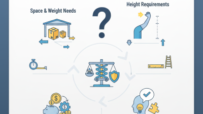 How to Choose the Right Movable Hydraulic Lift for Your Needs?