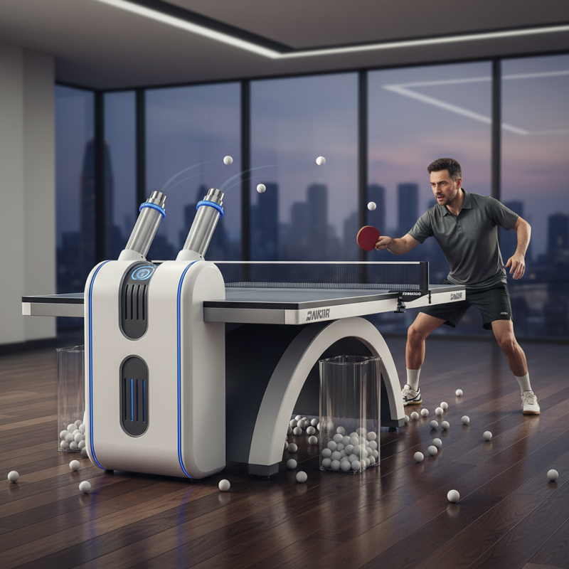 How to Choose the Best Multi-Functional Ping Pong Training Machine?