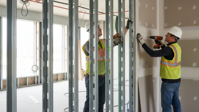 What is Slotted Track Metal Studs and How Are They Used?