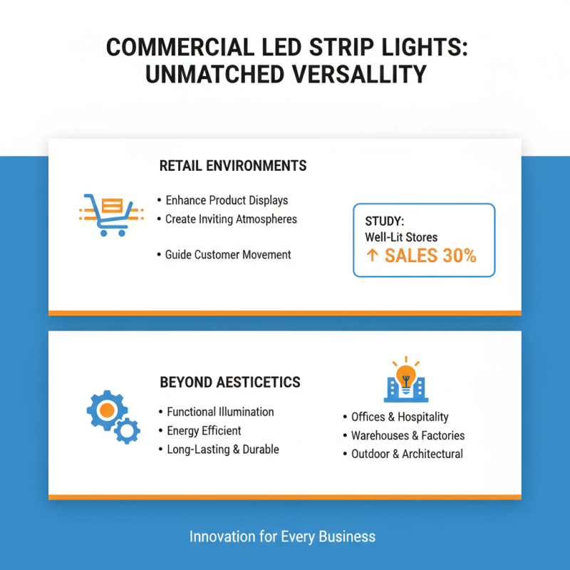 Why Choose Commercial Led Strip Lights for Your Business?